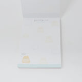 Fluffy Puppy Pomeranian Mini Notepad - Kamio Japan