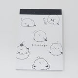 Toroenaga Bird Shimaenaga Mini Notepad - Kamio Japan