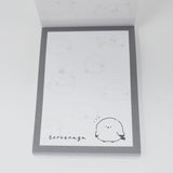 Toroenaga Bird Shimaenaga Mini Notepad - Kamio Japan