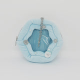 2025 Blue Snow Going Out Clear Keychain Pouch - Winter Christmas Sumikkogurashi Collection - San-X