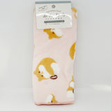 Pink Hamster Print Fluffy Face Towel