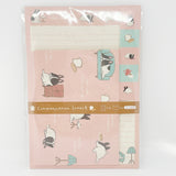 French Bulldog Pink Letter Set
