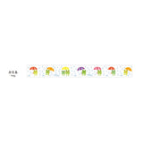 Rainy Day Frog Masking Deco Tape 15mm