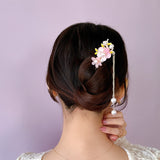Cherry Blossom Sakura Long Hairpin