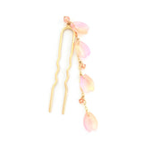 Cherry Blossom Sakura Trailing Petal Hair Pin Ornament