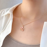 Cherry Blossom Sakura Long Necklace