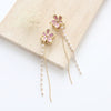 Cherry Blossom Sakura x Pearl Chain Set Mini Hair Clip