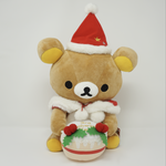 2006 3rd Anniversary Big Rilakkuma with Christmas Cake Plush - Christmas Rilakkuma Store Limited