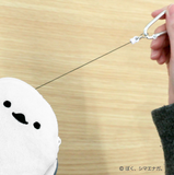Shimaenaga Plush Reel Pass Case Pouch - Boku, Shimaenaga