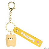 Pairppe Bear Rubber Mascot Keychain