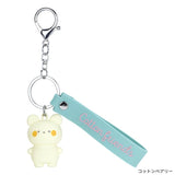 Beari the Bear Cotton Friends Rubber Mascot Keychain