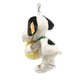 Snoopy Peanuts Tennis Plush Keychain Keyring 6" - Steiff