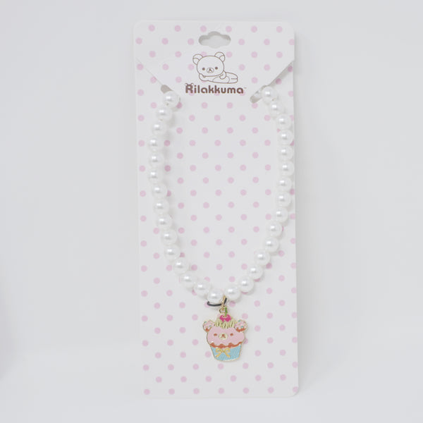 2021 Rilakkuma Pearl Icon Necklace Sweets - San-X