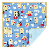 Quokka Wallaby and Wine Handkerchief Towel