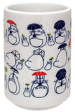 My Neighbor Totoro (Blue) Japanese Tea Cup Dondoko Dance - Studio Ghibli