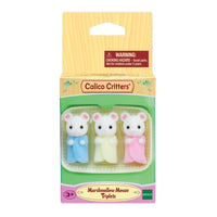 Marshmallow Mouse Triplets - Calico Critters