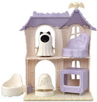 Spooky Surprise House with Spookie the Ghost - Halloween - Calico Critters - Ghost Kitty