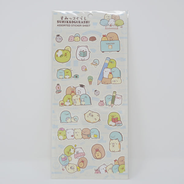 Sumikko School Stickers Sheet - Sumikkogurashi San-X