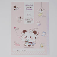 B5 Notebook - Mochi Mochi Panda UFO Catcher - Kamio Japan