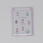 Juicy Tapioca Milk Tea Card Mirror - Kamio Japan