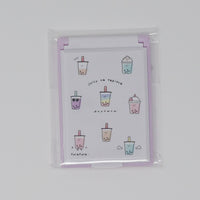 Juicy Tapioca Milk Tea Card Mirror - Kamio Japan