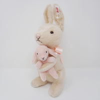 Springtime "Rosie" Rabbit & Baby Bunny Plush - Steiff Collectors Limited Edition