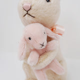 Springtime "Rosie" Rabbit & Baby Bunny Plush - Steiff Collectors Limited Edition