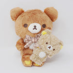 2021 Chairoikoguma Holding Handmade Plush - Chairoikoguma's Plush Theme Rilakkuma - San-X