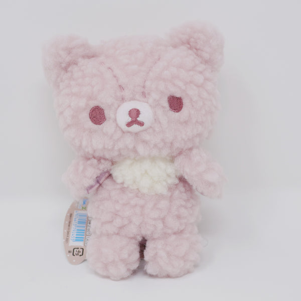 2021 Strawberry Milk Color Fuzzy Sakura Little Squirrel Handmade Plush - Chairoikoguma's Plush Theme Rilakkuma - San-X