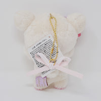 2018 Korilakkuma Floral Plush Keychain - Korilakkuma Meets Chairoikoguma Rilakkuma Store Limited - San-X