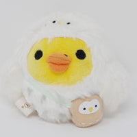 2017 Kiiroitori Owl Plush Keychain - Rilakkuma Store Ikebukuro Sunshine City Limited (No Tag)