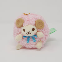 Light Pink Sheep Ram Plush Keychain - Amuse