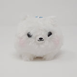 SET DEAL Tan & White Pomeranian Plush Keychains - Amuse