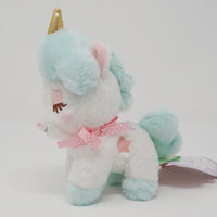Aqua Unicorn Plush Keychain - Amuse
