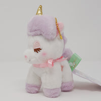 Purple Unicorn Plush Keychain - Amuse