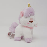 Purple Unicorn Plush Keychain - Amuse