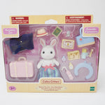 Weekend Travel Set - Snow Rabbit Mother Bunny - Calico Critters