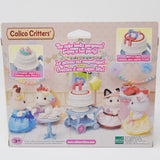 Party Time Playset - Tuxedo Cat Girl Birthday - Calico Critters