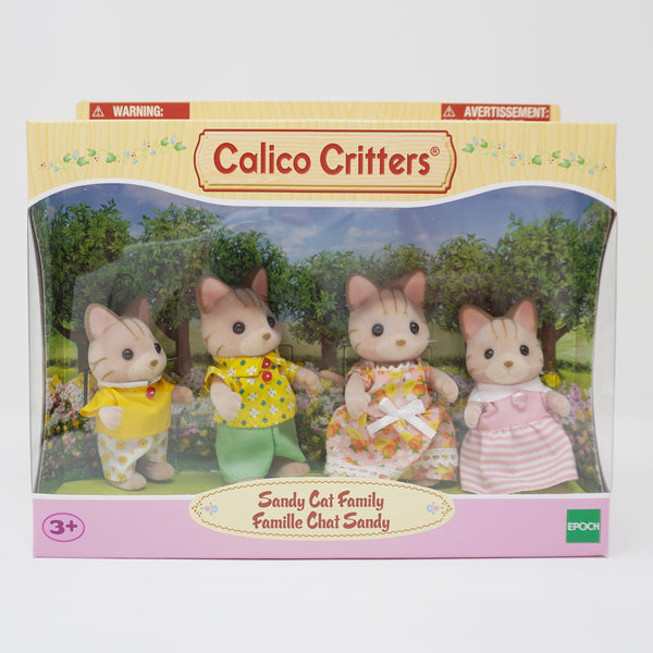 Sandy Cat Family Calico Critters