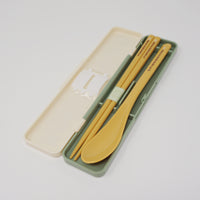 Chopsticks & Spoon with Case - Foraging Design - My Neighbor Totoro