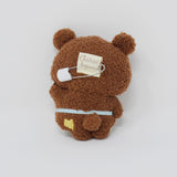 2021 Chairoikoguma Tulip Apron Plush Mascot Pin - San-X Rilakkuma Koguma's Friend Theme