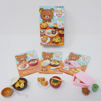Set of 3 Warm Meal Re-Ment - Rilakkuma San-X