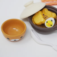 Set of 3 Warm Meal Re-Ment - Rilakkuma San-X