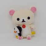Korilakkuma with Penguin Plush (No Tag) - San-X Rilakkuma