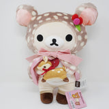 Medium Korilakkuma Fawn Plush - Happy Natural Time - San-X Originals Rilakkuma