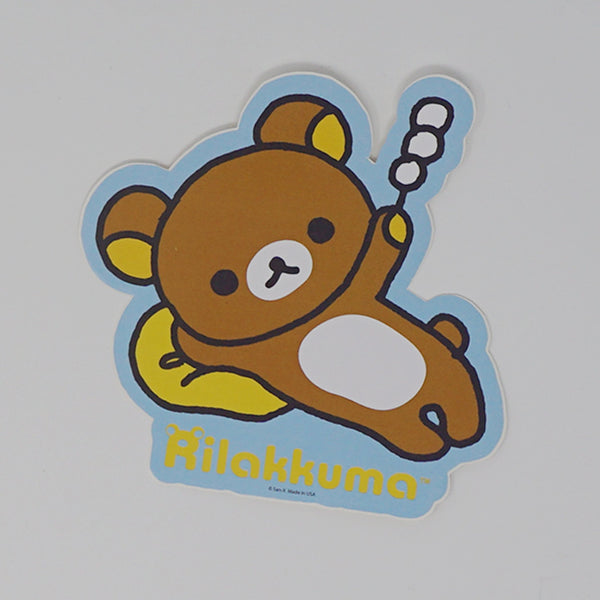 Rilakkuma with Dango Licensed Sticker - San-X - Stationery