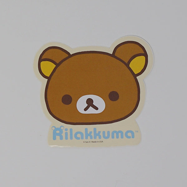 Rilakkuma Face Licensed Sticker - San-X - Stationery