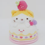 2021 Neko Sibling Tora in Cake Tenori Plush - Sumikkogurashi Collection Sweet Shop Theme - San-X