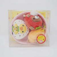 2021 Rilakkuma, Kiiroitori & Chairoikoguma Bento Plush Set -  Rilakkuma Bento Series - San-X