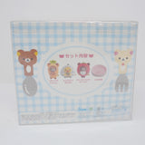2021 Rilakkuma, Kiiroitori & Chairoikoguma Bento Plush Set -  Rilakkuma Bento Series - San-X
